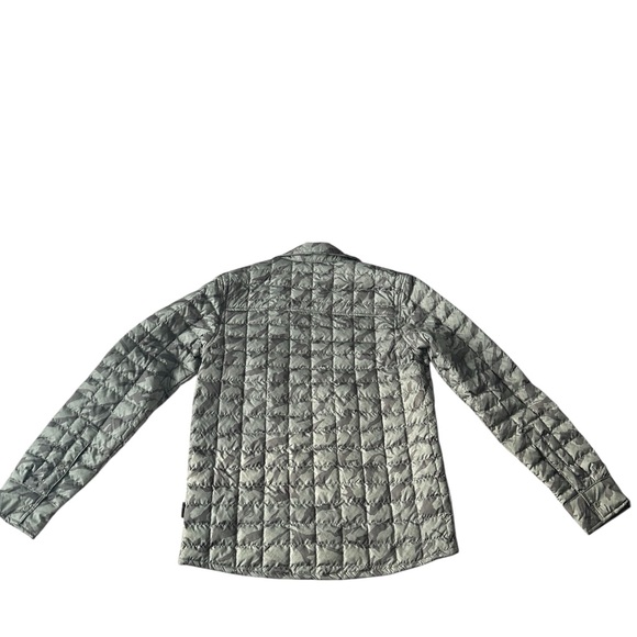 The North Face RARE COLOR ThermoBall Shirt Jacket Lichen Green Camo Mens S NWT - Picture 5 of 9